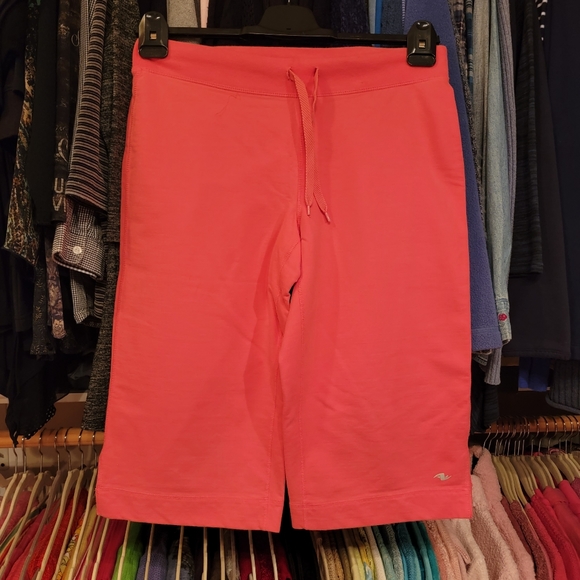 ATHLETIC WORKS ♡ 4pc Black Coral 'n White Bundle Athleisure Burmuda Shorts M - Picture 11 of 15